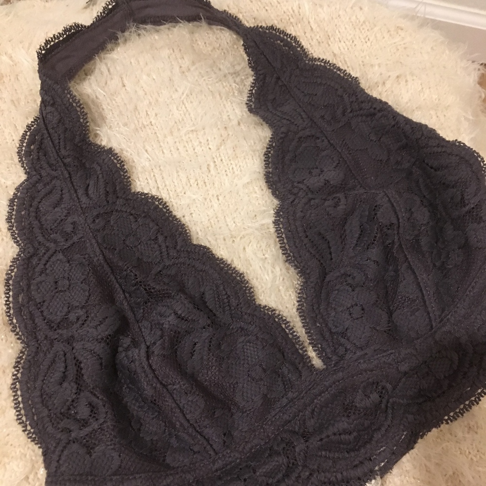 Urban Outfitters Charcoal Bralette